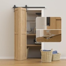 Hardware de porta de Wolfbird definido 91cm 3ft, largura 90 cm