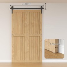 Wolfbird Dveřní hardware 91cm 3ft, šířka 90 cm