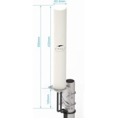 Väline antenn Kaser, 4G, LTE, 2 kaablit 10 m pärast
