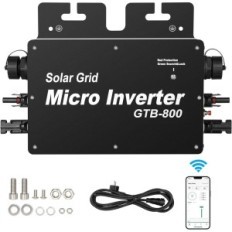 Buyweek inverter, 800 W, IP65, WiFi App monitor, AC220V, Used