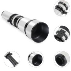 Lens JINT 650-1300 mm F / 8 HD CANON NIKON 80D 90D