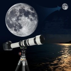 JINTU 650- 1300 mm f / 8 HD objektív Canon Nikon 80D 90D