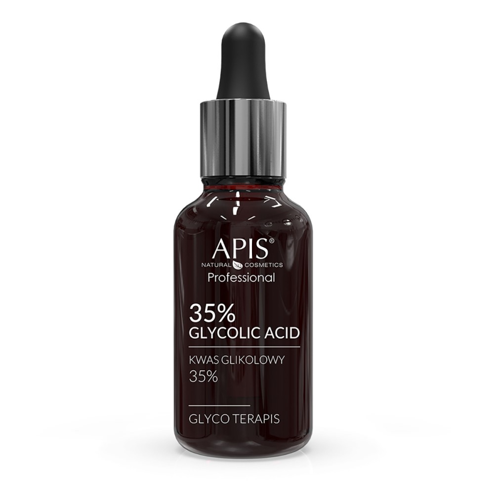 Apis Glyco Terapis glicolična kiselina 35% 30ml — pogled sprijeda