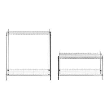 Janela de janela janela cromada 137x90x35cm a 120kg