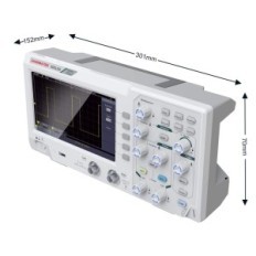 Oscilloscope HANMATEK DOS1102, 2 channels, screen 7 inches / 18 cm