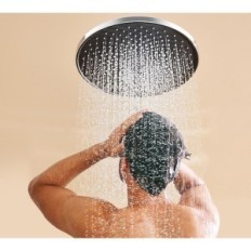 Aural-Dusche mit Armaturen, 100-139 cm