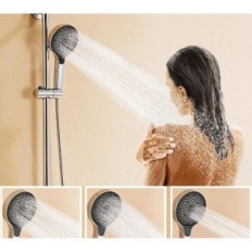 Aurale douche set met fittingen, 100-139 cm