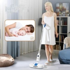 Použitý elektrický mop Alphabot S1 2600 mAH Automatický mop s postřikem a vibracím pro čištění podlahy