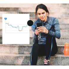 Viatom O2RING impulzus-oximéter ujjon, 9,8 x 9,2 x 7,3 cm intelligens telítettség és alvásmonitor