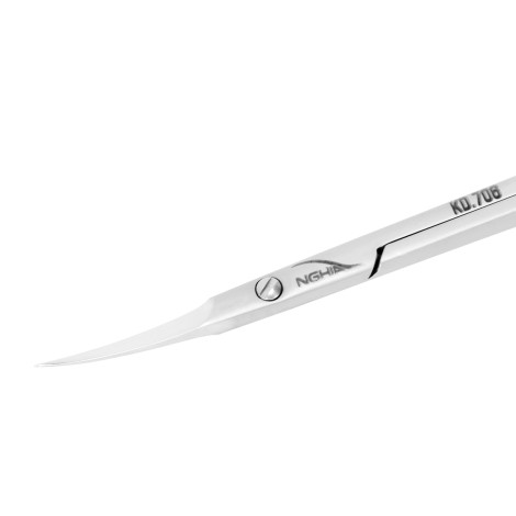 Nghia export nožničky na kožičku KD.706 — detail čepele
