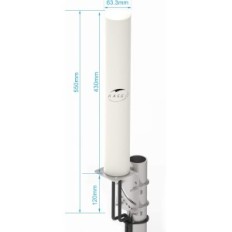 Antenne Kaser 4G LTE Niemia 698-2700MHz, SMA, GAIN til 12DBI, uden et kabel, der anvendes