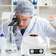 Swansoft prp 6x10 ML Laboratory Centrifuge, 2086 x g, 0-60 min, udstilling