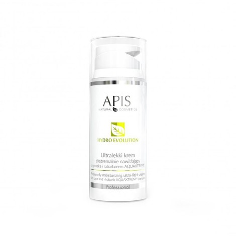 Apis Hydro Evolution Ultra-Leichte Creme 100ml - extrem feuchtigkeitsspendend mit Birne und Rhabarber Aquaxtrem™ — Vorderansicht