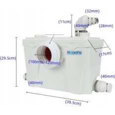 Έλεγχος hocanflo δύναμη 500 W 500 w, αντλία τουαλέτας, που χρησιμοποιείται