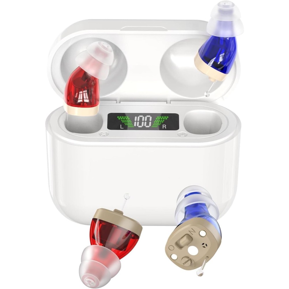 Medca in-ear hoofdtelefoons, 12.7 x 9,4 x 4,2 cm