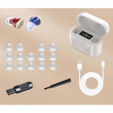 Medca in-ear hoofdtelefoons, 12.7 x 9,4 x 4,2 cm