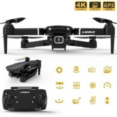 AB X- IMVNLEI 4K drón, FPV WiFi, 36min, rádió vezérlés, használt