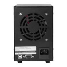 Laboratoriumvoeding met geheugenfunctie 0-30VDC 0-5A USB / RS232 + CD S-LS-31