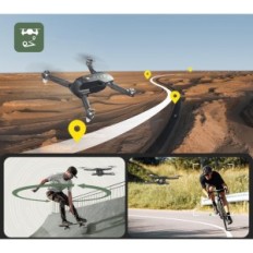 Dron Svatý kámen HS175D s GPS a 4K fotoaparátem, režim Circle Fly