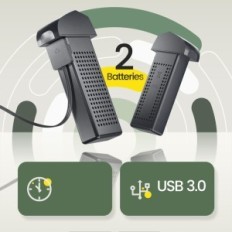 Dron Sveti kamen HS175D z GPS in 4K kamero, način kroga letenja, uporabljen