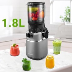 AMZCHEF 250 W Juicer, 135 mm reikä, 1,8 litraa kapasiteettia