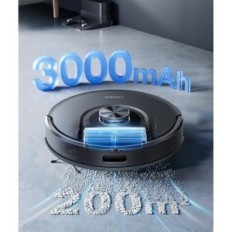 Robotų dulkių siurblys Laresaras, pakopimas, 250 ml bakas, Lidar, naudojamas