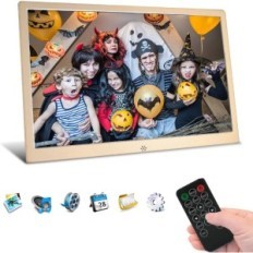 Cyfrowa ramka na zdjęcia Jaihonda, 32 GB, 13,3 cala, 1080p, USB