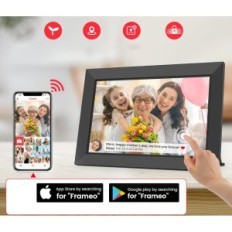 Digitaalne pildiraam Bigasuo, 10,1 tolli WiFi-ga, 32 GB, 4 tk.