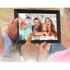 Digitaalne pildiraam LELAMVED, 10,1 tolli, Wi-Fi, 32 GB