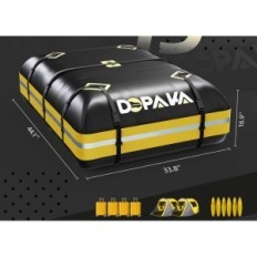 Strešna škatla Dopack, kapaciteta 15 kubičnih stopal, PVC 1000D