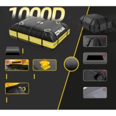 Dopack del riquadro del tetto, capacità 15 piedi cubici, PVC 1000D