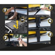 Dakbox Dopack, capaciteit 15 kubieke voet, PVC 1000D