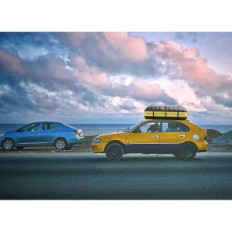 Roof box Dopack, capacity 15 cubic feet, PVC 1000D