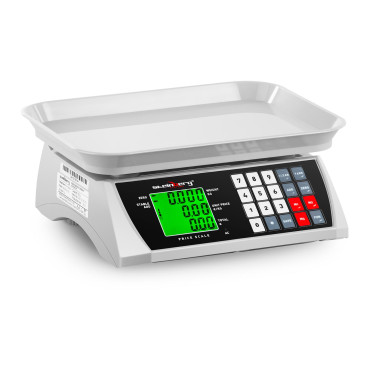 Parduotuvės maisto svoris su atmintimi ir funkcijos skaičiavimu SBS-PW-301CA 30kg / 1 g
