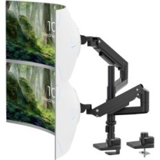 Pooldase hoidja RZMM-69-2Bl, kahe monitori jaoks, 17 kuni 49 tolli