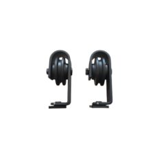 Accesorios de doble cara para puertas correderas 82 cm, juego sin panel