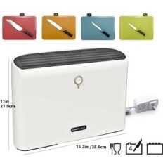 Charmline Kitchen Set: 4 Řezací desky, 4 nože, použité