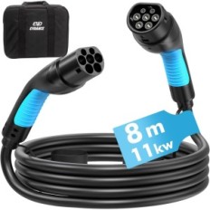 Evdance typ 2, 11 kW, 16 nabíjecího kabelu, 8 m, 3-fáze, s taškou