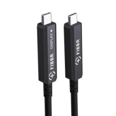USB C Fibbr kabel (5 m), ideální pro počítače, projektory a fotoaparáty