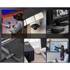 Cavo USB C Fibbbr (5 m), ideale per computer, proiettori e telecamere