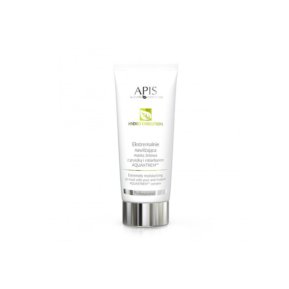 Apis Hydro Evolution Εξαιρετικά Ενυδατική Μάσκα Τζελ με Αχλάδι και Ραβέντι Aquaxtrem™ 200ml — προβολή από μπροστά
