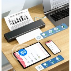 Pisač za mobilne uređaje, Bluetooth, USB, 1200 mah