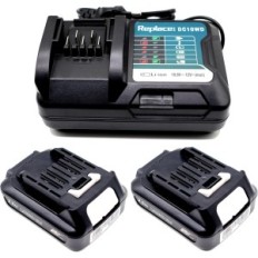 Baterie Fengwings 2000 MAH 12V pro nástroje Makita s nabíječkou