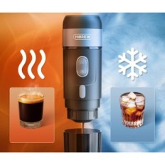 Kaffemaskin for Hibrew H4a, 12V, 80 W, 60 ml, Сzarnny