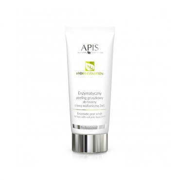 Apis Hydro Evolution enzymatische perenpeeling met vulkanische lava 2in1 200ml — vooraanzicht