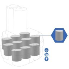 EXMATE NI-MH, 12V Batterie, 4500mAh zu Makita PA12