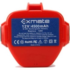 Exmatní ni-mh, 12V baterie, 4500mAh do Makita PA12