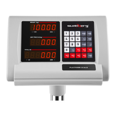 Lagringsplattform Vikträkning 30x40cm Strömförsörjning + Batteri 100kg / 10g