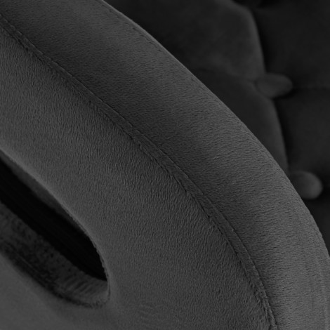 4Rico Kreslo QS-OF213G sivé — detail opierky ruky