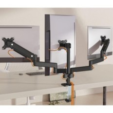 Putorsen Monitorhouder voor 3 monitoren, 17-27 inch, gebruikt